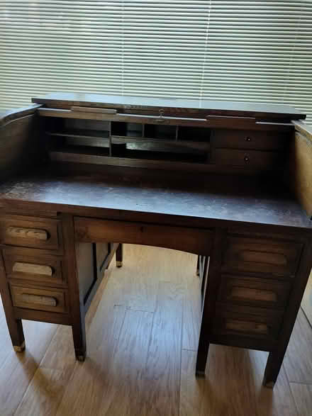 Photo of free rolled top desk (Off Bernardo and El Camino) #2