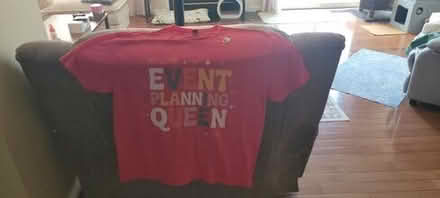 Photo of free Size XXL pink t- shirt w/ LOGO. brand new #1