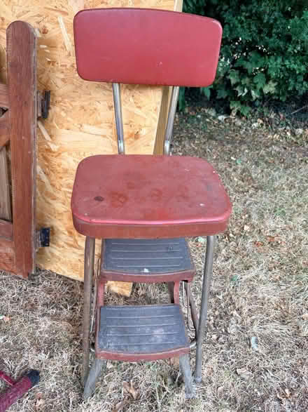 Photo of free Chair with integrated steps (Stretton, Rutland LE15 7) #1