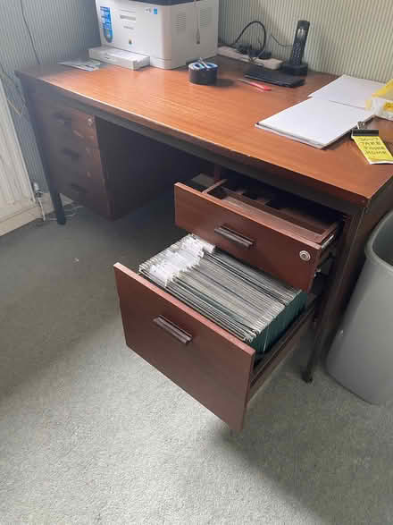 Photo of free 5 Drawer Desk (Odd Down BA2) #2