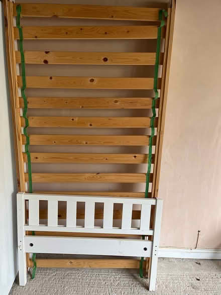 Photo of free Single white bed (Leckhampton GL50) #1