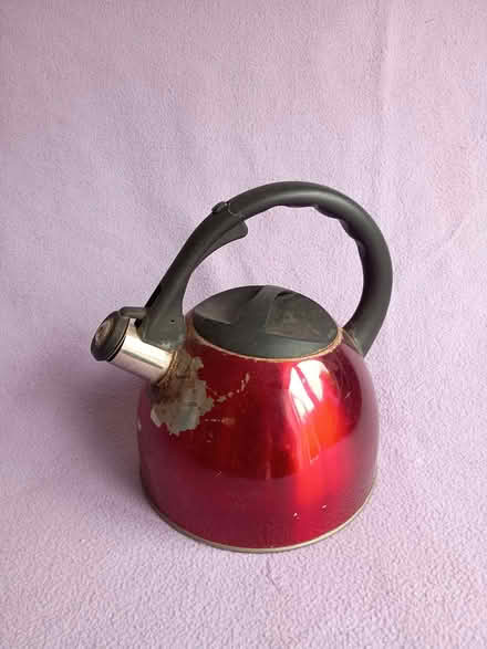Photo of free Red hob kettle, used for camping (Upper Wolvercote OX2) #1