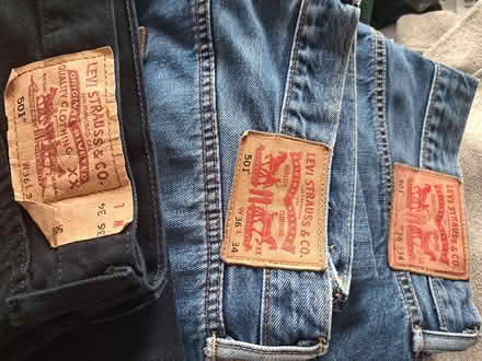 Photo of free 3 pairs Levi Strauss 501 Jeans for Men (Southport PR8) #1