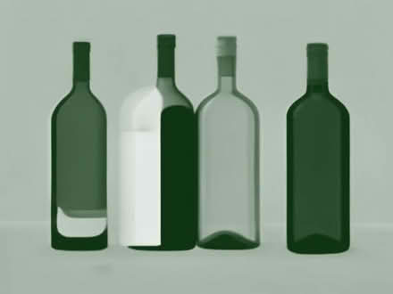 Photo of empty wine bottles with cap (Sun In The Sands Roundabout SE3) #1