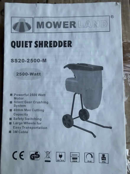 Photo of free Quiet shredder for branches etc (Shirley, Croydon CR0) #1