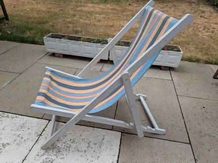 Photo of free Deck chair (Purley CR8) #1