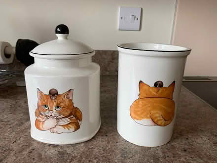 Photo of free Utensil pot and storage jar (Newbury RG14) #1
