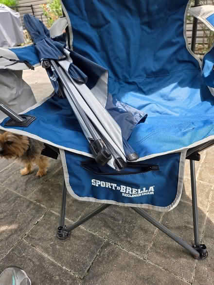 Photo of free Sunbrella beach chair (Shrewsbury) #2