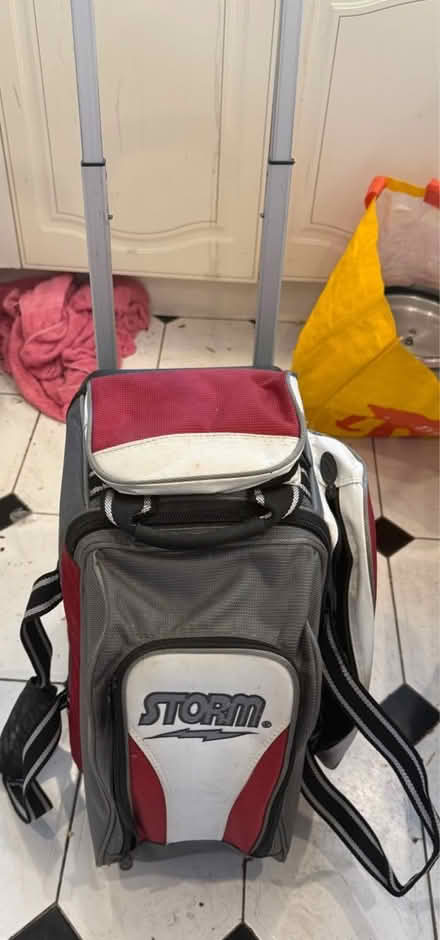 Photo of free ten pin bowling balls and bag (Croydon. CR2 9) #4