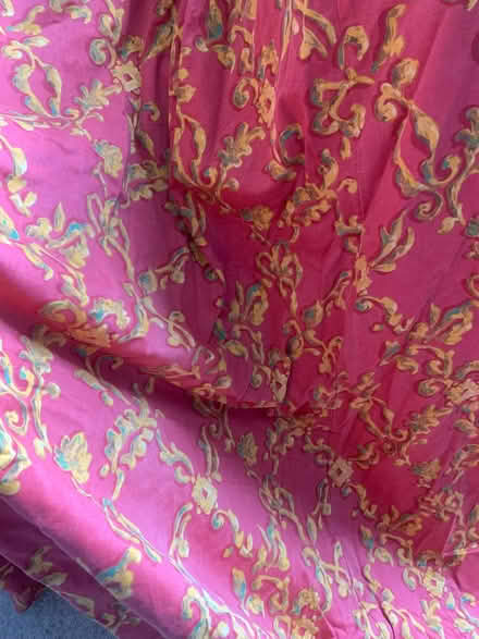 Photo of free Large vintage curtains 98” drop,76” width each at bottom hem (Newton Abbot TQ12) #2