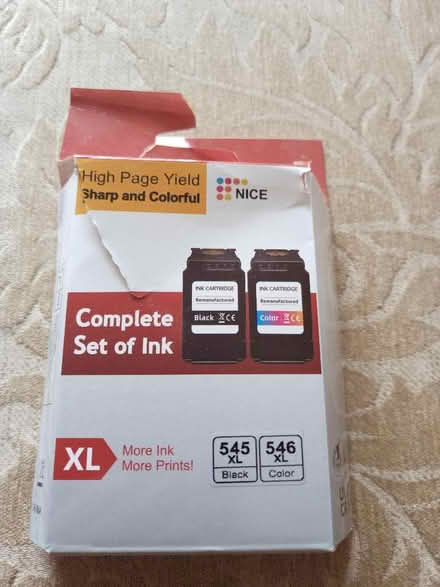 Photo of free Ink cartridges for Canon printer (Sidley TN40) #1