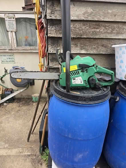 Photo of free Garden line petrol Chainsaw spares or repair. (Mile Cross NR3) #1