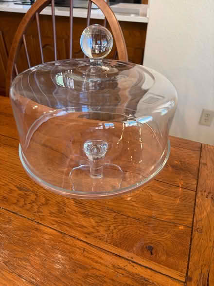 Photo of free Cake stand with dome top (Tempe) #1