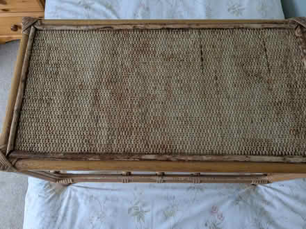 Photo of free Rattan coffee table/magazine rack, in good used condition (France Lynch GL6) #3