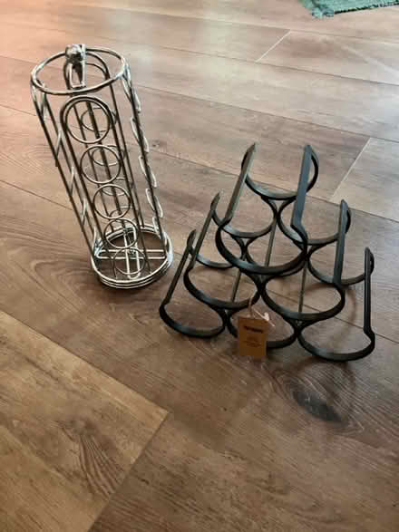 Photo of free Kureg storage rack and Wine rack (Lee Chapel & Ffx Co Pkwy) #1