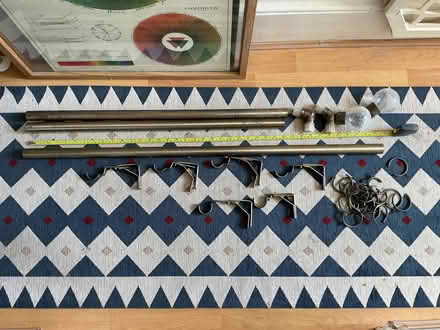 Photo of free Dunelm bay curtain pole (West Worthing BN14) #1