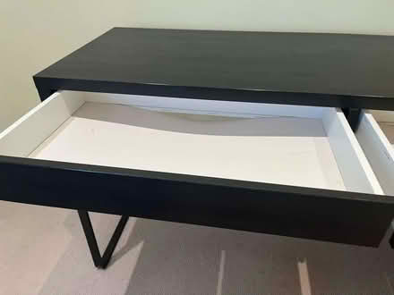 Photo of free IKEA Alex Black Desk (Fulham SW6) #4