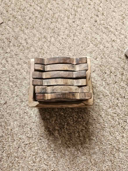 Photo of free Wooden coasters (Riddlesdown CR8) #3
