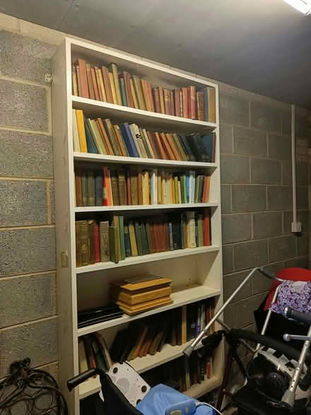 Photo of free Very tall, heavy bookshelf (New Radnor LD8) #1
