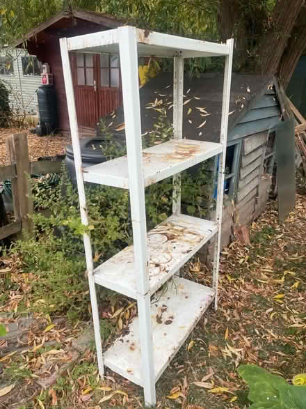 Photo of free Old metal shelves (Florence Park OX4) #1