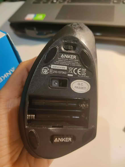 Photo of free Anker Wireless Vertical Ergonomic Mouse (White City W12) #1