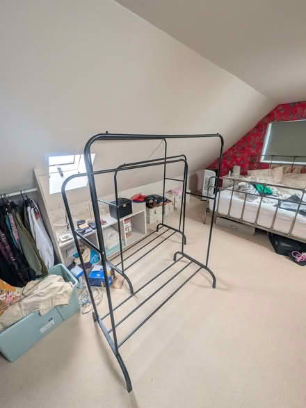 Photo of free 2x double rail hanging rails (Etchinghill CT18) #3