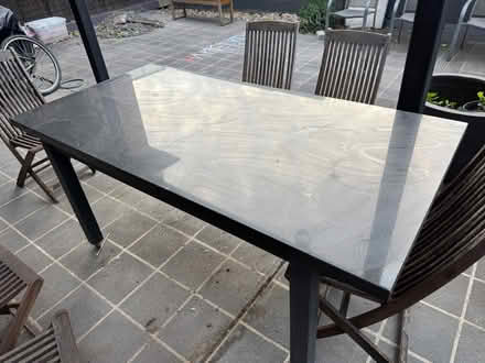 Photo of free Outdoor stone table (Richmond) #2