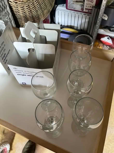 Photo of free Wine glasses (Earls Barton NN6) #4