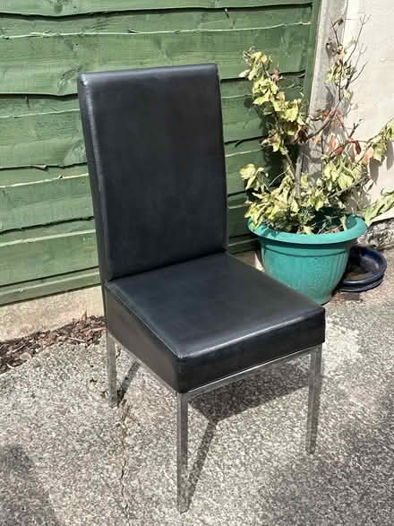 Photo of free Leather chair (Urmston M41) #2