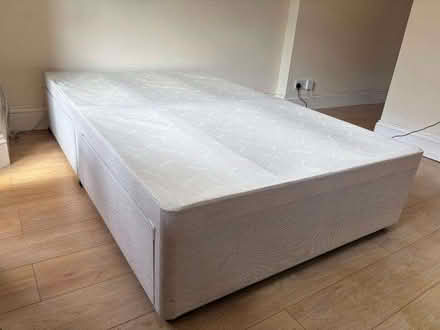 Photo of free Double bed frame with under bed storage (West Hampstead NW6) #1