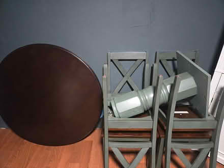 Photo of free Table and chair set (Baldwinsville) #1