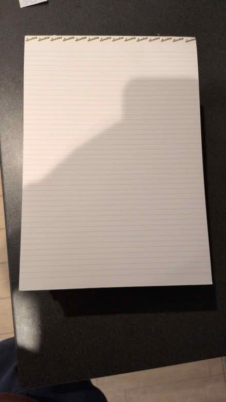 Photo of free Pads of lined A4 paper (Queen Edith's Ward CB1) #1