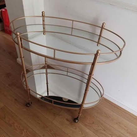 Photo of free Lovely brushed gold drinks trolley (Lewes BN7) #1