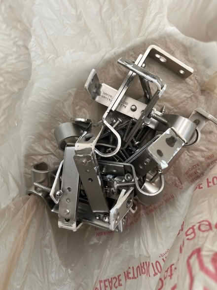 Photo of free Curtain rod hanging hardware (New Hope) #1