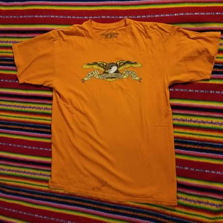 Photo of free Orange Skateboard Tee - Medium (West 7th) #1
