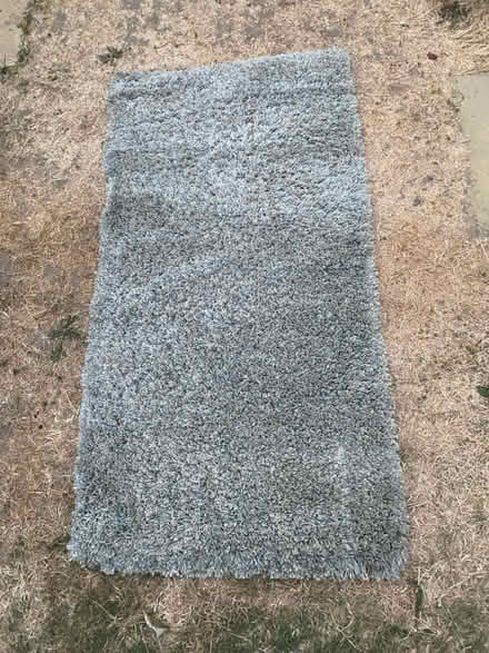 Photo of free Thick shaggy Grey Rug (Jennett's Park RG12) #2