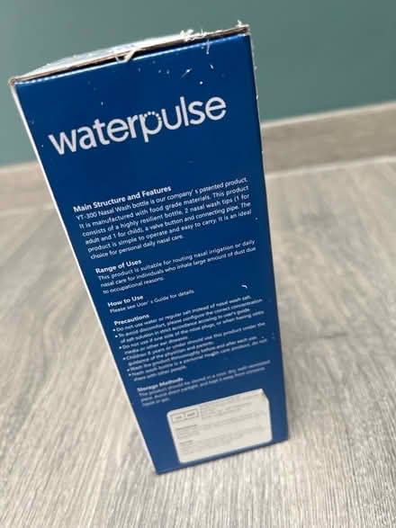 Photo of free Waterpulse Nasal 300. Wash Bottle. Never used. (Southsea PO4) #4