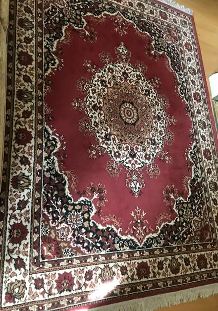 Photo of free Rug oriental style red (FelixstoweWoodbridgeFreegle CGA IP12) #2