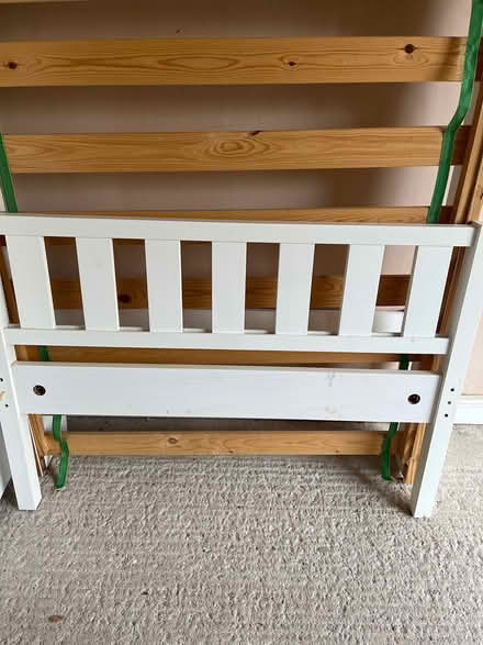 Photo of free Single white bed (Leckhampton GL50) #2