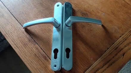 Photo of free Silver door handle (Melbourn SG8) #1