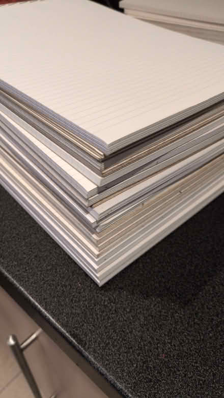 Photo of free Pads of lined A4 paper (Queen Edith's Ward CB1) #2