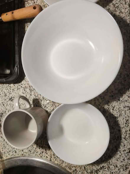 Photo of free IKEA Plate, Bowl & Mug Set (White City W12) #2