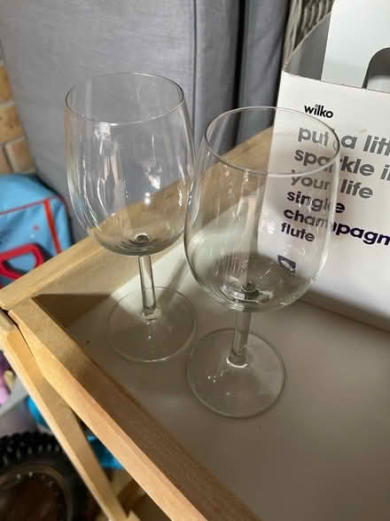 Photo of free Wine glasses (Earls Barton NN6) #3