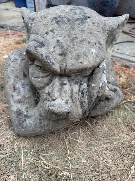 Photo of free Gargoyle, concrete garden ornament (Wraysbury TW19) #1
