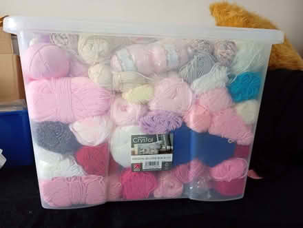 Photo of free Large box of yarn for crafts (Seaforth L21) #1