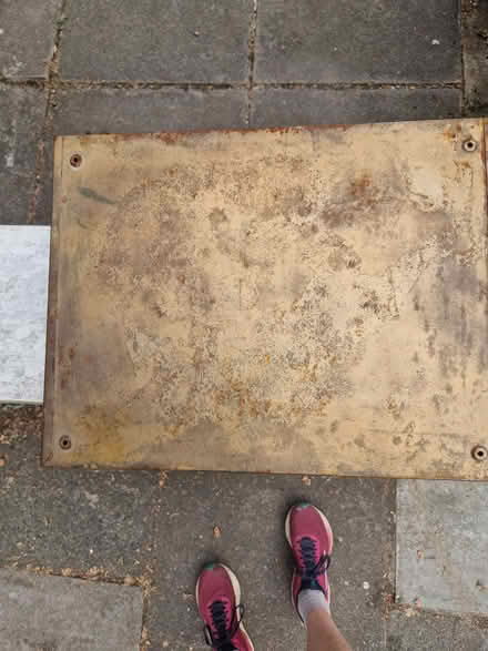 Photo of free Metal filing cabinet (Emlyn Gardens W4) #3