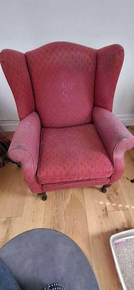 Photo of free Wing back Laura Ashley armchair (Old Milverton CP CV32) #2