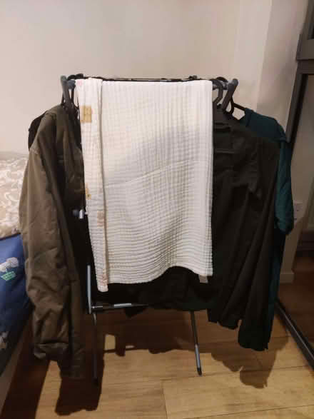 Photo of free 3-Tier Folding Clothes Airer / Drying Rack (White City W12) #3