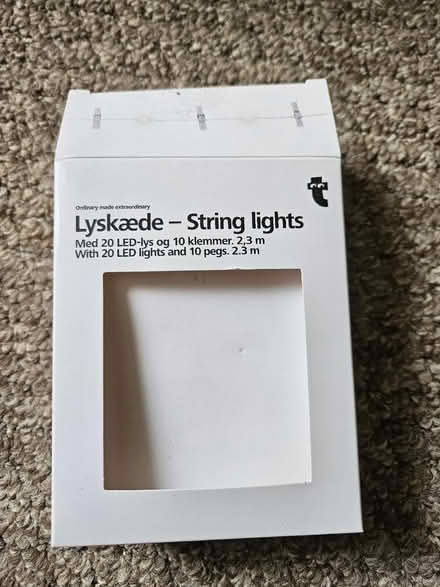 Photo of free Fairy lights with pegs (Riddlesdown CR8) #2