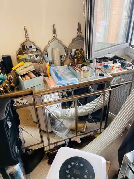 Photo of free Sofas and coffee table and wardrobe and king size bed with (Acton W3) #1